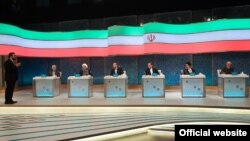 اولین مناظره تلویزیونی ۶ نامزد دوازدهمین دوره انتخابات ریاست جمهوری ایران