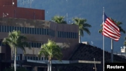 美国驻委内瑞拉大使馆（路透社2019年1月24日）