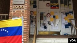 L'ambassade du Venezuela à Washington.