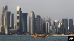 Quartier financier de Doha, Qatar, 6 janvier 2011.