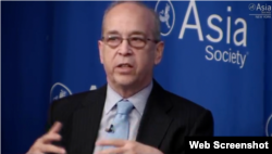 丹尼尔·拉瑟尔，奥巴马政府时期负责东亚事务的助理国务卿（亚洲协会网站截图）