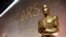 FILE - A giant Oscar statuette is seen at the 88th Academy Awards Nominees Luncheon in Beverly Hills, Calif. 
