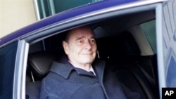Former French President Jacques Chirac (file photo)