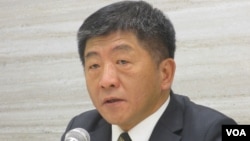台湾卫生福利部长陈时中 （资料照片）