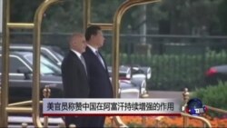 美官员罕见称赞中国在阿富汗作用