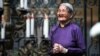 An elderly Vietnamese woman pictured outside St. Anthony's Catholic Church in Hanoi, Vietnam, Nov. 15, 2006. 