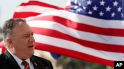 资料照：美国国务卿蓬佩奥