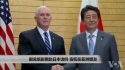 副总统彭斯赴日本访问 安抚亚洲盟友