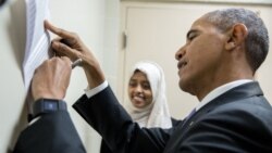 ሌላ ምስ ሰባሕ ሙክታር፡ ንፕረዝደንት ኦባማ ኣብ ምብጻሕ መስጊድ ባልቲሞር ዘላለየት መንእሰይ