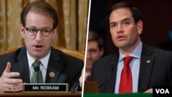 سناتور مارکو روبیو و نماینده پیتر راسکام 