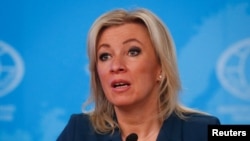 Архівне фото від січни 2022 року: речниця МЗС Росії Марія Захарова, Росія. Максім Шипенков/Pool via REUTERS