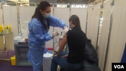 Vakcinacija u sarajevskom tržnom centru