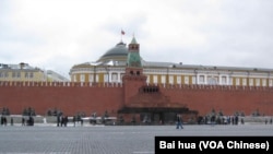 莫斯科红场，克里姆林宫和列宁墓