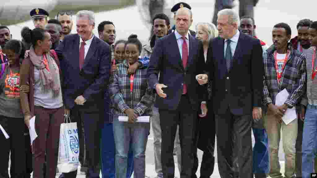 ተበግሶ አባላት ሕብረት አውሮጳ ኣብ ምጥያስ ኤርትራውያን ስደተኛታት 