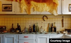 Established in the 1880s, the mining town of Berlin, Nevada was pretty much abandoned by 1910 after workers at the mine went on strike. (Photo courtesy of Geotab)