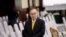 Philippines Foreign Affaires Secretary Teodoro Locsin Jr. walks ahead of the Special Meeting of Foreign ministers of The Association of Southeast Asian Nations (ASEAN) coordination council in Vientiane, Laos, Thursday, Feb. 20, 2020. (AP Photo…