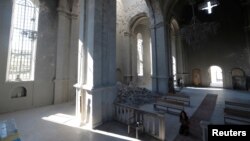 Церковь в городе Шуша в Нагорном Карабахе (архивное фото)