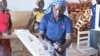 A Nigerian refugee carpenter at Minawao workshop.