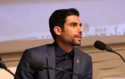 عکسی از سید سجاد شهیدیان که در برخی رسانه‌های ایران منتشر شده است.