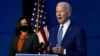 U.S. President-elect Joe Biden speaks to reporters about efforts to confront the coronavirus disease (COVID-19) pandemic after meeting with members of his "Transition COVID-19 Advisory Board" in Wilmington, Delaware, Nov. 9, 2020. 