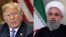 Shugaban Amurka Donald Trump (Hagu) da na Iran, Hassan Rouhani (Dama)