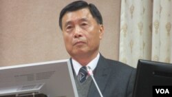 台湾国家安全局长彭胜竹3月9号在立法院接受质询