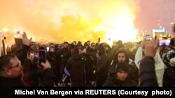 درگیری‌های ۱۷ آبان ۱۴۰۳ در آمستردام در پی بازی یک تیم فوتبال اسرائيلی با یک تیم هلندی 