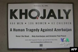 Vaşinqton metrosunda Xocalı barədə posterlər