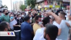 Dîmenên Xwepêşandana Gelê Amedê li Dij Kuştina Malbata Kurd li Konya