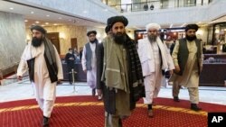 وێنەیەکی بەرپرسانی تاڵیبان لە سەردانێکیاندا بۆ مۆسکۆ-ئەرشیف