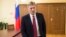 FILE - Kremlin spokesman Dmitry Peskov speaks to the Associated Press in Moscow, Russia, April 5, 2016.