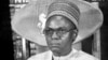 FILE - In this B/W file photo dated circa 1983, showing President of Nigeria Shehu Shagari, at a press conference in Lagos. 