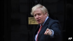 英国首相约翰逊(资料照片)