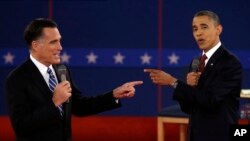 مناظره انتخاباتی میان باراک اوباما و میت رامنی، سال ۲۰۱۲