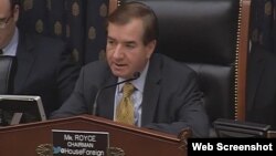 اد رویس رئیس کمیته امور خارجی مجلس نمایندگان آمریکا - ۵ خرداد ۱۳۹۵ 