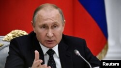 Rais wa Russia Vladimir Putin