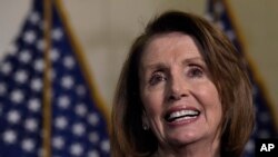 Kiongozi wa walio wachache katika Bunge la Marekani, Nancy Pelosi.