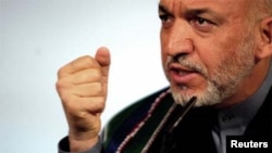 حامد کرزی رئیس جمهور افغانستان