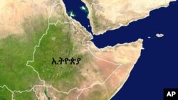 የኢትዮጵያ ካርታ