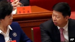 쑹타오 중국 공산당 대외연락부장(오른쪽).