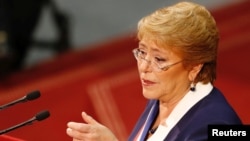 智利总统米歇尔.巴切莱特