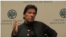 عمران خان واشنگٹن میں قائم تھنک ٹینک یو ایس انسٹی ٹیوٹ آف پیس میں گفتگو کر رہے ہیں۔ 23 جولائی 2019