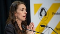 PM Selandia Baru Jacinda Ardern di Wellington, 26 Agustus 2021.