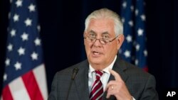 ریکس تیلرسن، وزیر خارجۀ ایالات متحده