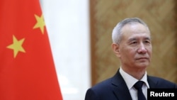 资料照：中共中央政治局委员、副总理刘鹤