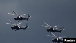 Krıma müdaxilədə helikopterlərdən ibarət hava qüvvələri kontingenti bölümlər arasında yüksək inteqrasiya nümayiş etdirdi.