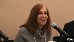 战略与国际研究中心中国力量研究部主任葛莱仪 (美国之音钟辰芳拍摄)