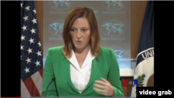 Juru bicara Deplu AS Jen Psaki menegaskan bahwa militer AS tak akan mengirim 'Osprey' ke Afrika (foto: dok). 