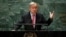 联合国秘书长古特雷斯在联合国大会发表讲话（2021年9月21日）