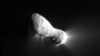 This view of comet Hartley 2 was taken by NASA's EPOXI mission during its flyby of the comet and was captured by the spacecraft's Medium-Resolution Instrument, November 4, 2010.